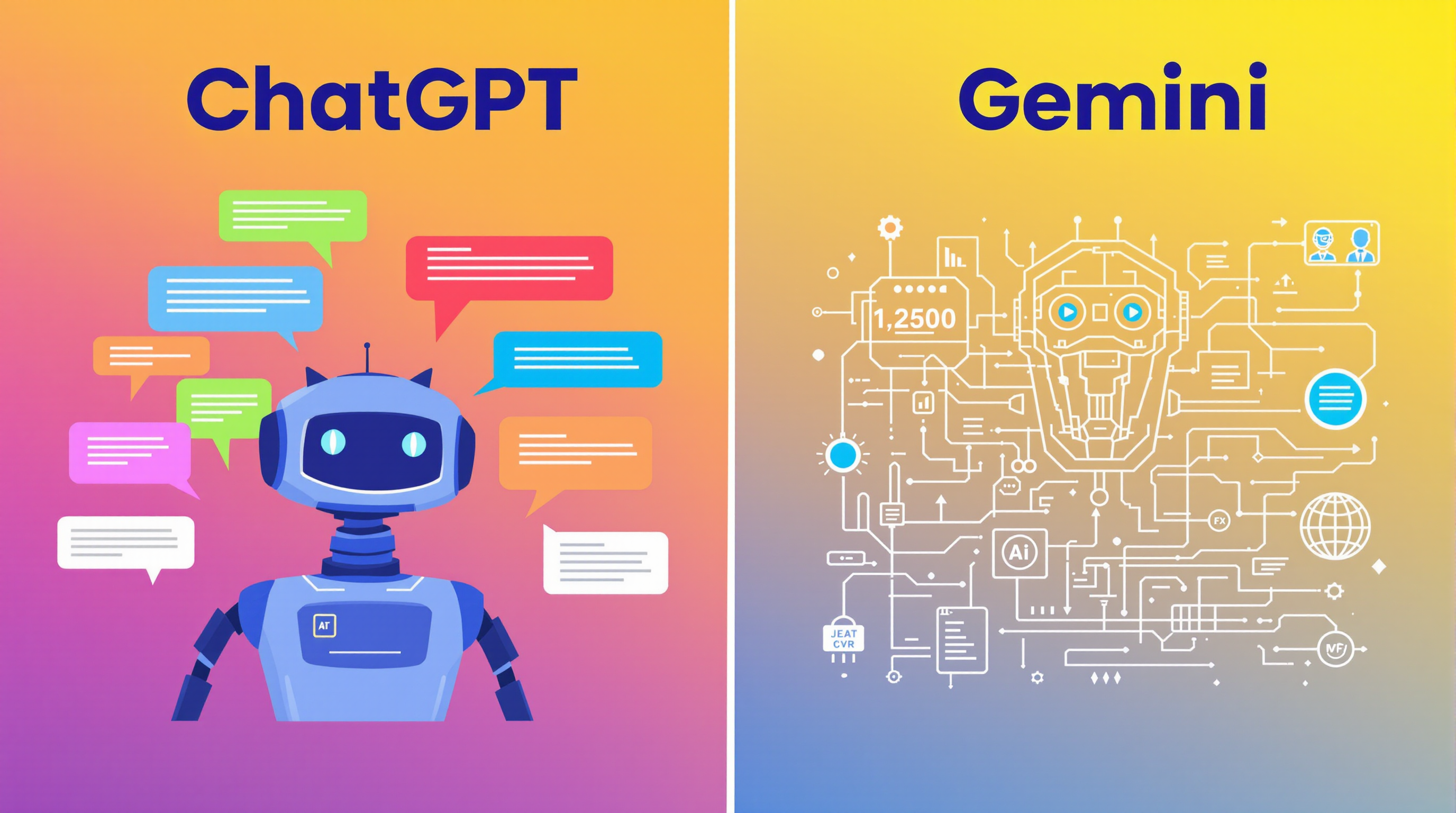 ChatGPT vs Gemini: ¿Cuál es mejor para redactar contenido?