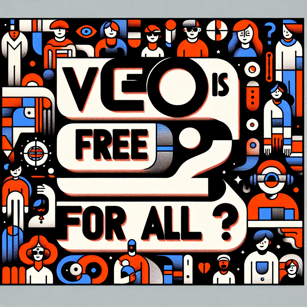 ¿ VEO 2 es gratis para todos?